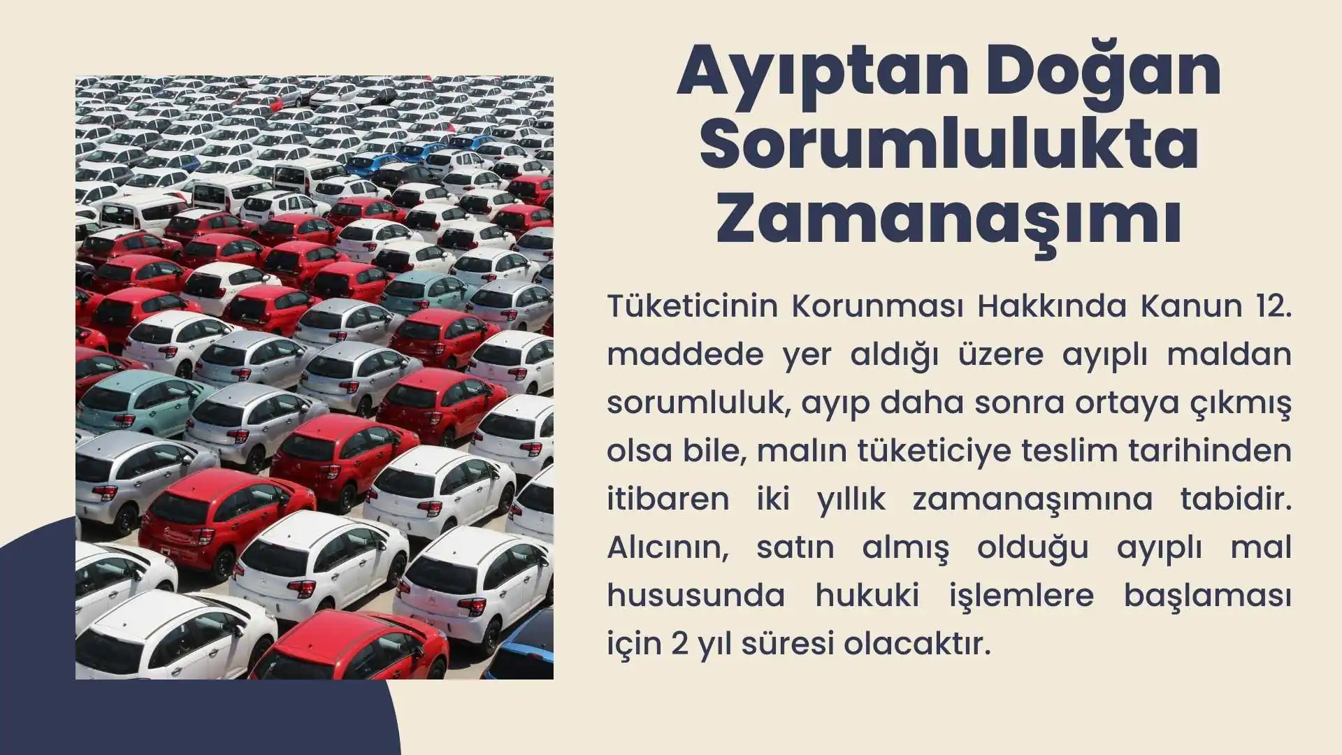 Ayıptan doğan sorumlulukta zamanaşımı süresi